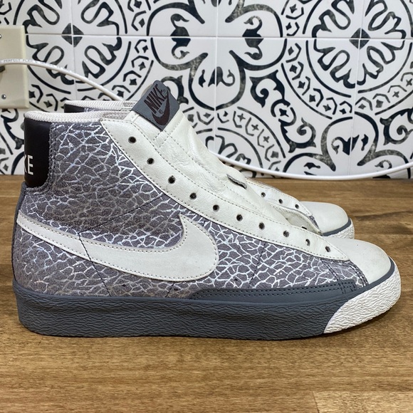 Nike Shoes - Nike Blazer Iridescent Metallic Summit Sneakers